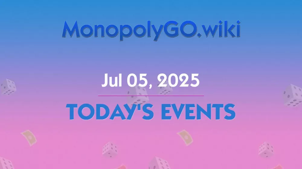 Exciting Tournaments and Events in Monopoly GO! - July 5, 2025
