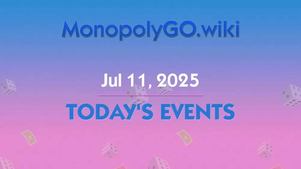 Exciting Tournaments and Events in Monopoly GO! - July 11, 2025
