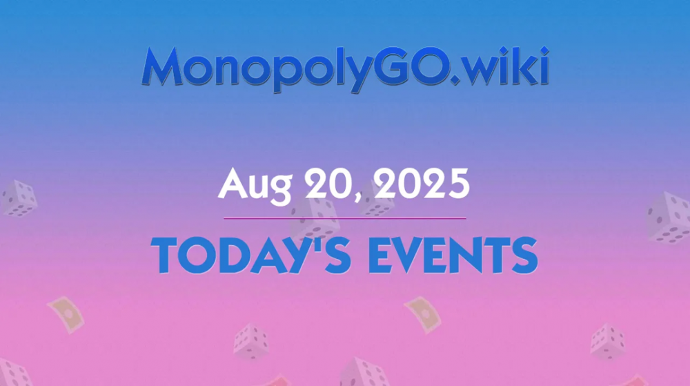 Eventi di Oggi: Tornei e Attività Speciali in Monopoly GO! (20 Agosto 2025)