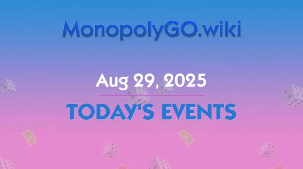 Eventi di Oggi in Monopoly GO! (29 Agosto 2025)