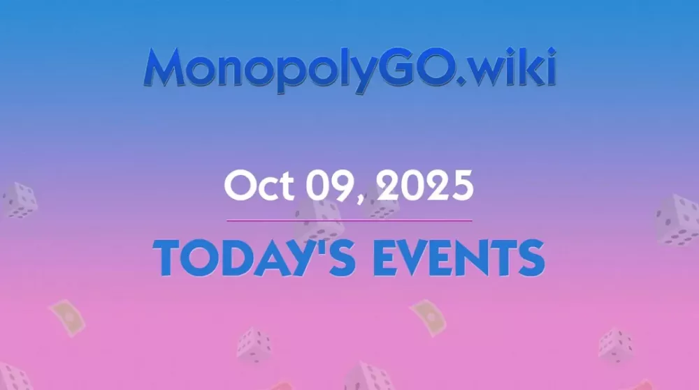 Exciting Events in Monopoly GO! - October 09, 2025