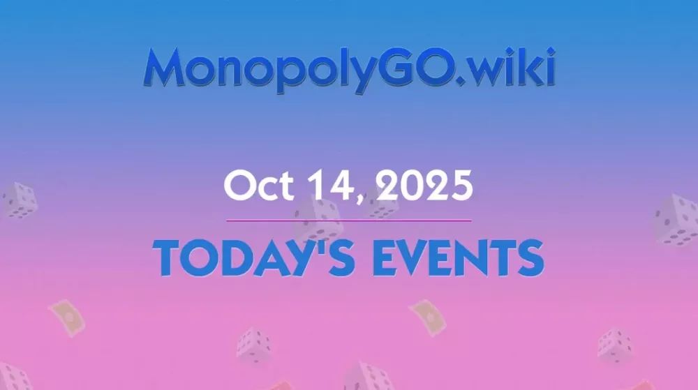 Eventos Especiales de Monopoly GO: Blitz Dorado (14 de octubre de 2025)