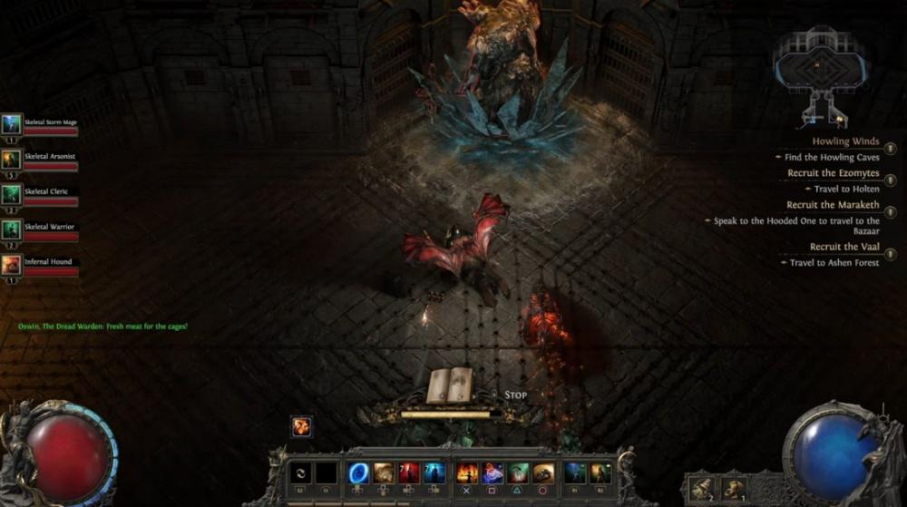 Guide du Boss Oswin, le Gardien Effrayant dans Path of Exile 2