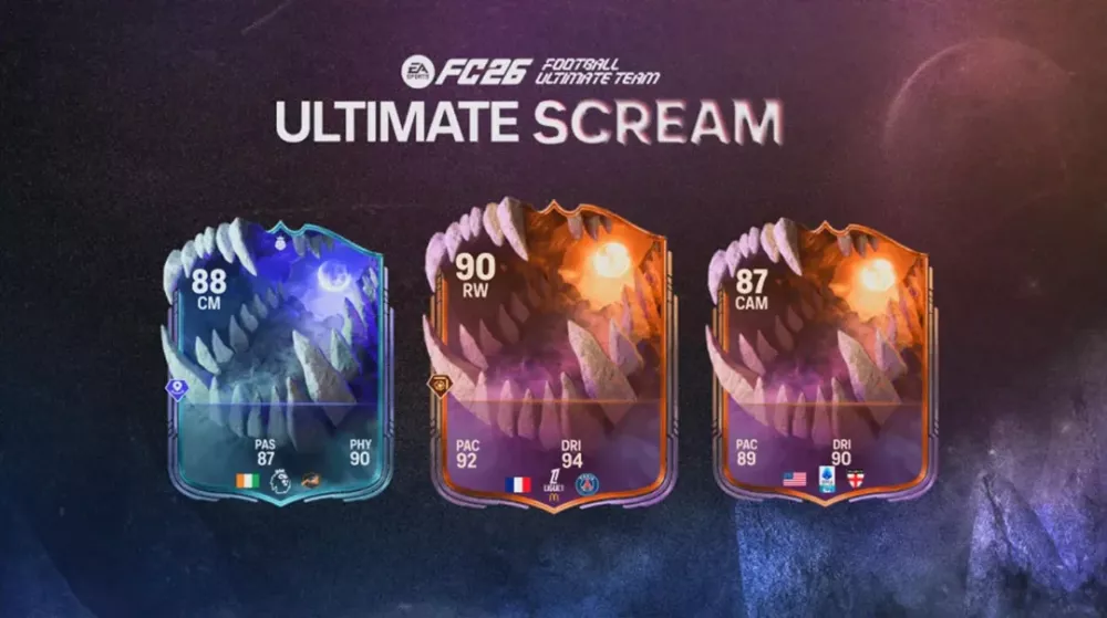 Tous les joueurs de l'équipe Ultimate Scream Team 2 d'EA FC 26