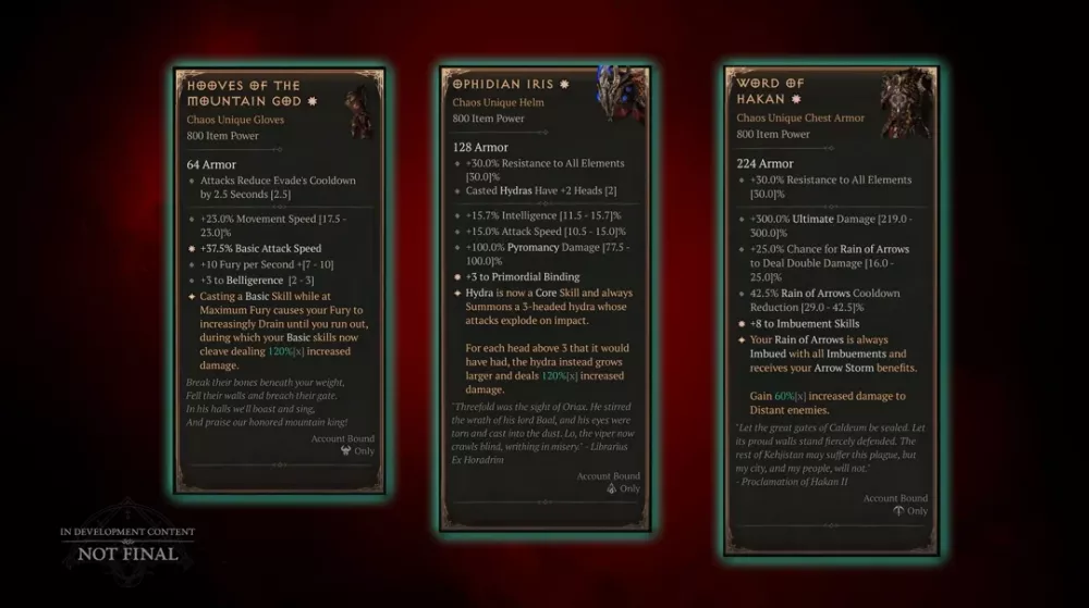 Diablo 4 Season 10: Understanding Chaos Armor and Unique Items
