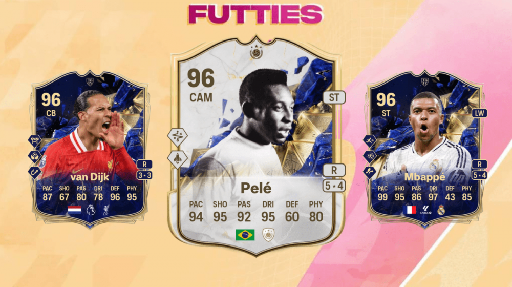 Tous les joueurs de la deuxième série de re-lancement FUTTIES Best of d'Ea FC 25