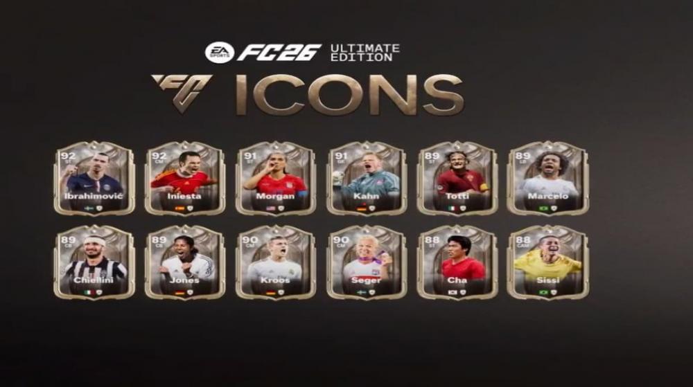 Die neuesten Icon-Bewertungen in EA FC 26