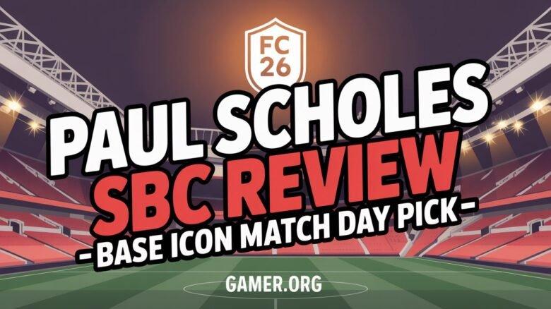 Paul Scholes SBC Review: Is It Worth Your FUT Coins in FC 26?