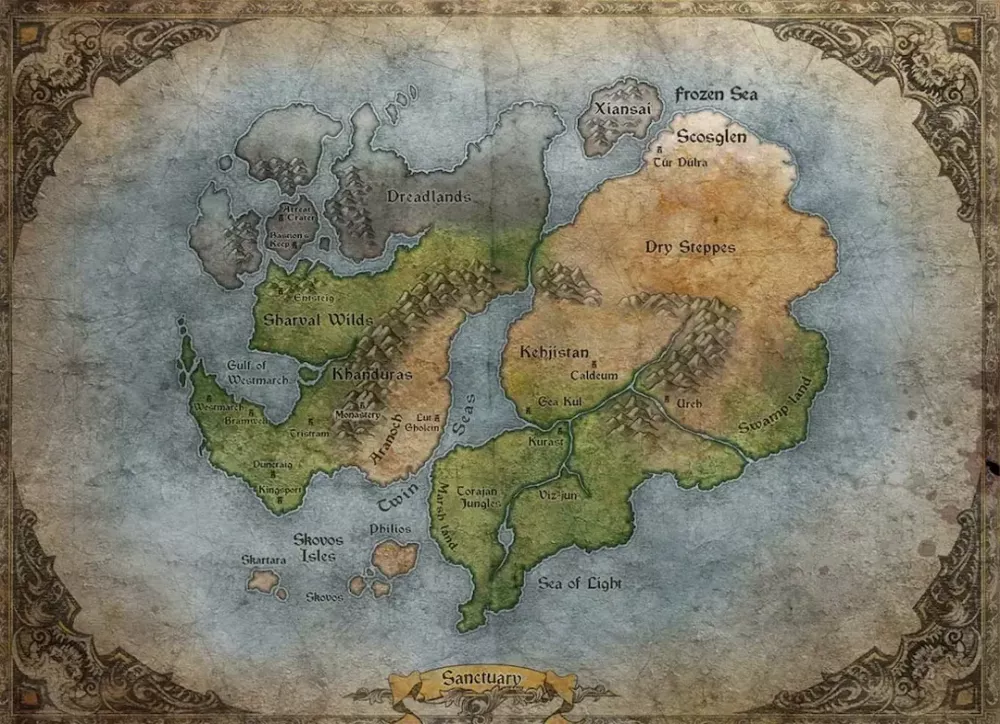Exploring the Unknown: Uncovering Diablo 4's Sanctuary and Its Missing Zones