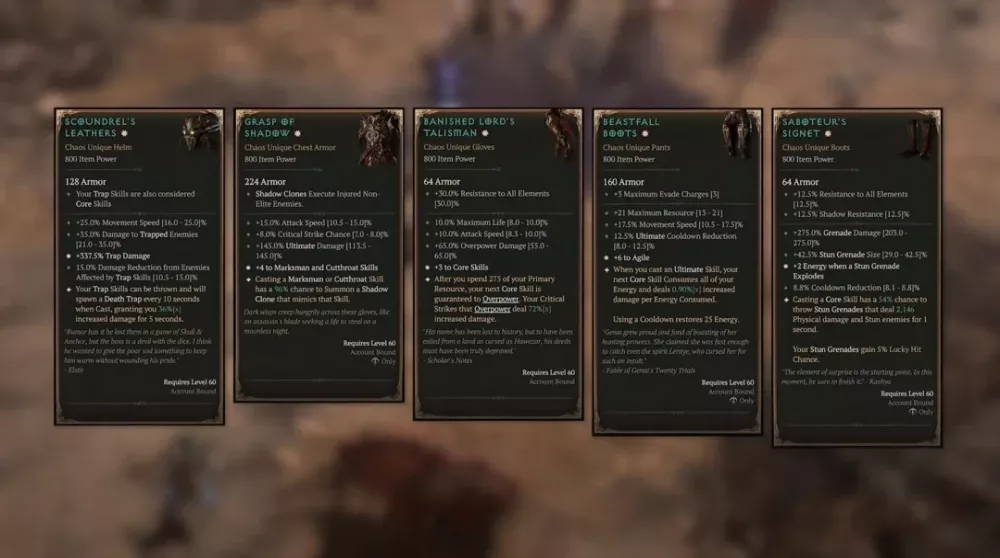 Diablo 4 Season 10 Introduces More Chaos Armor for Enhanced Gameplay