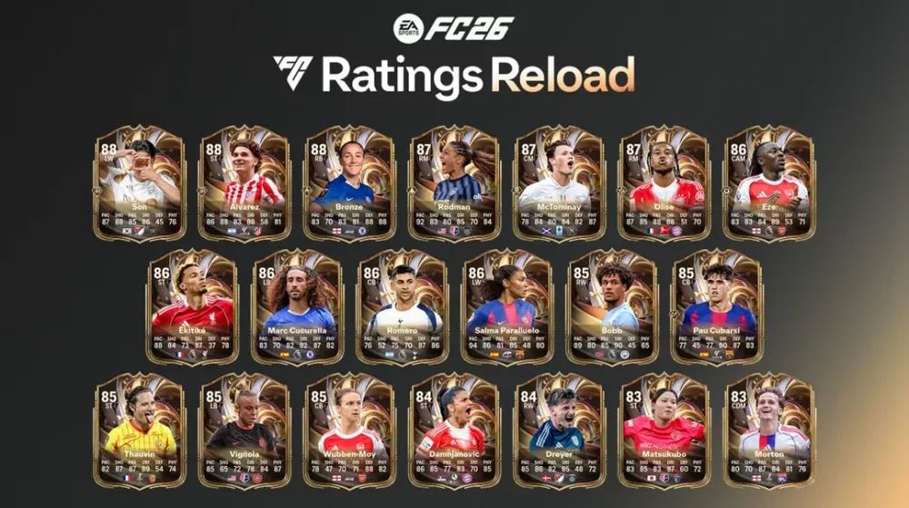 EA FC 26 Ratings Reload Tracker: Complete Overview of Player Upgrades
