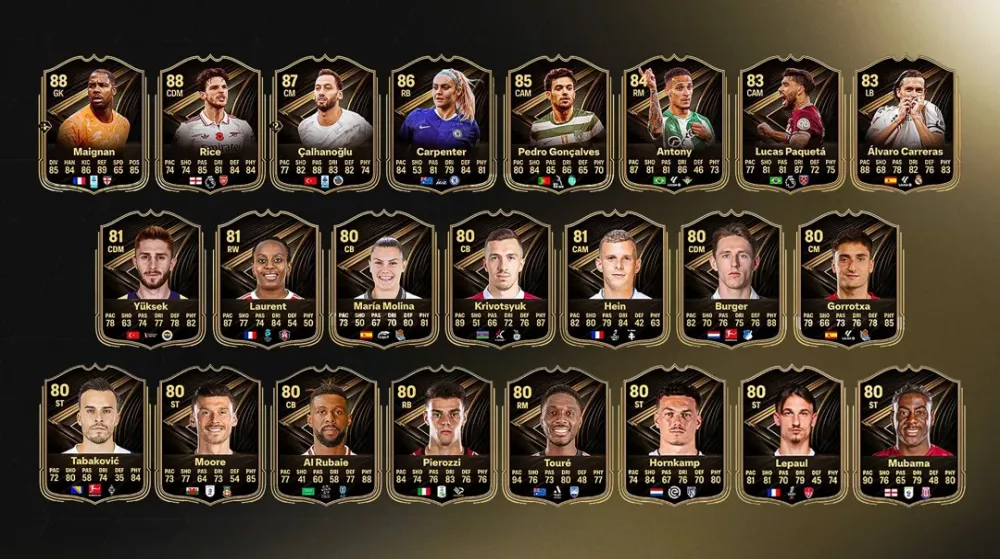 EA FC 26: TOTW 8 Leaks - Key Stars Including Maignan, Rice, and Çalhanoğlu