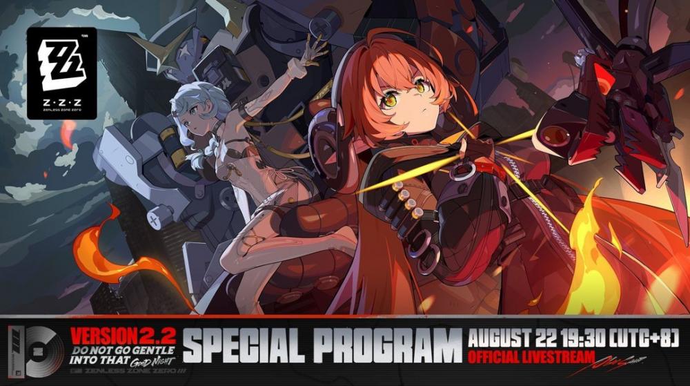 Countdown: Zenless Zone Zero 2.2 Livestream is Fast Approaching