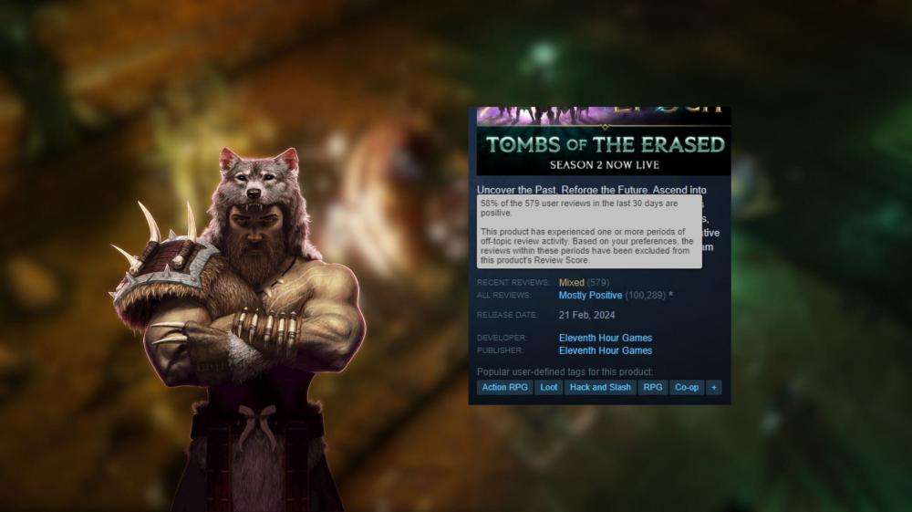 Understanding the Review Bombing of Last Epoch on Steam