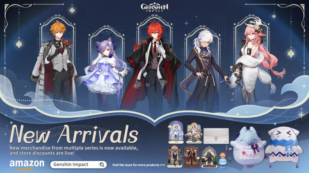 Limited Genshin Impact Merchandise Hits Amazon – Grab Yours Before They Sell Out!