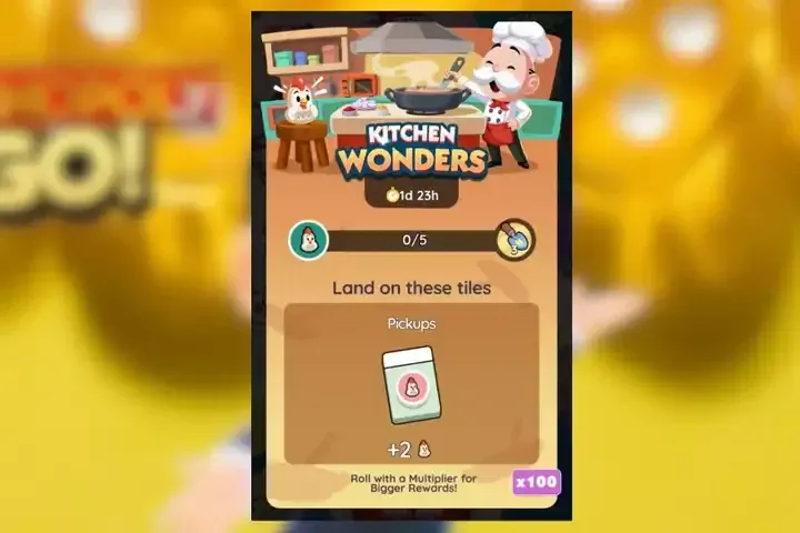 Monopoly GO: Recompensas y Hitos de Kitchen Wonders (01-03 de octubre)