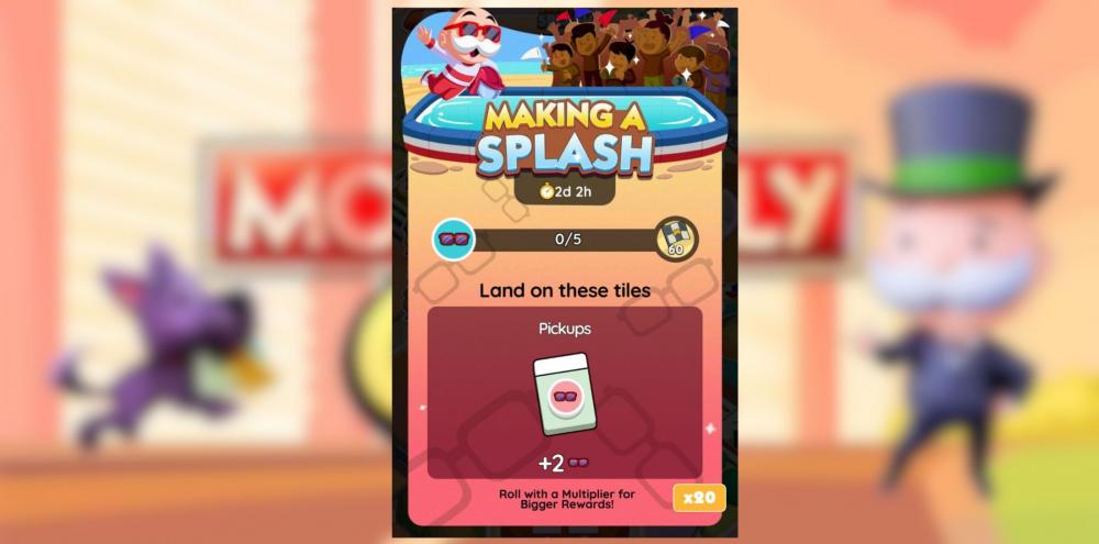 Monopoly GO: Making a Splash Rewards and Milestones Overview (July 2023)
