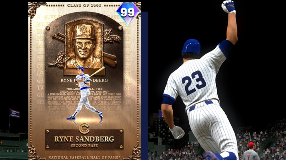 MLB The Show 25: Honor for Ryne Sandberg with Hall of Fame Card