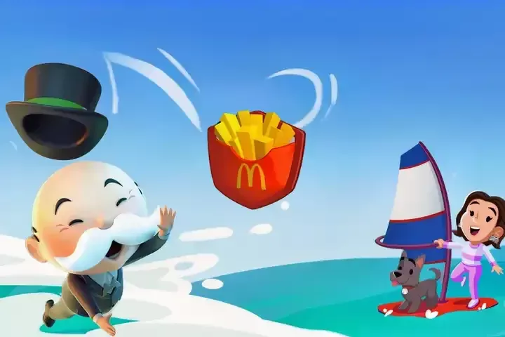 So beanspruchen Sie den exklusiven McDonald's Fries Shield in Monopoly GO