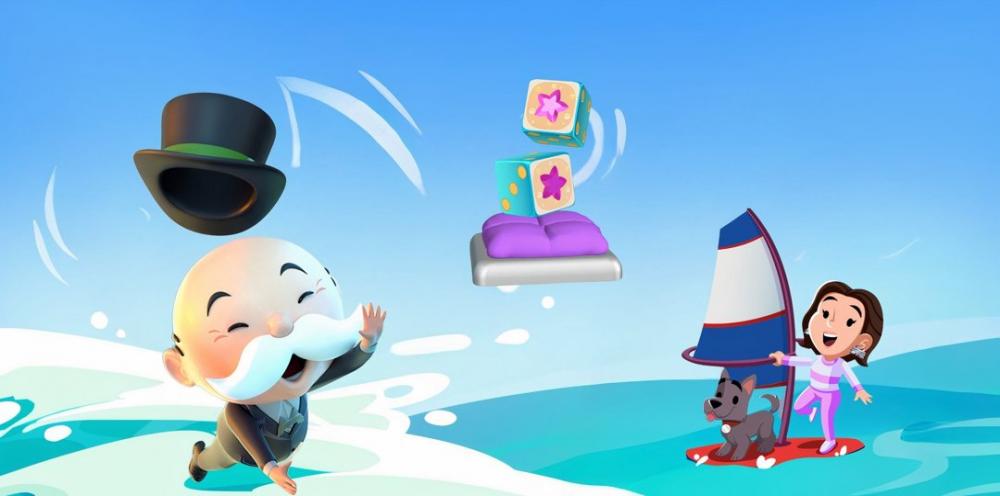 Monopoly GO: Cómo reclamar la skin de dados Starfish Shore