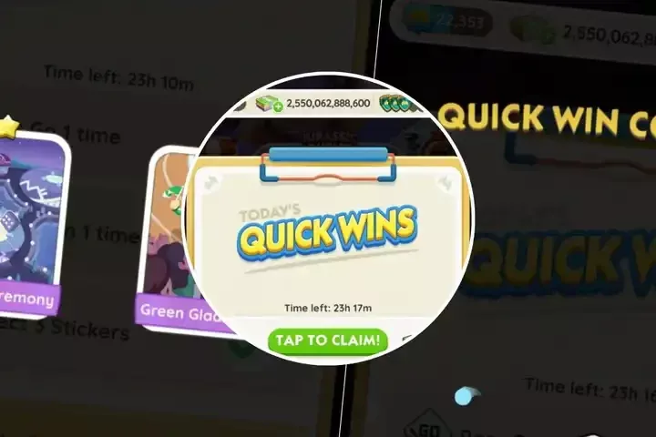 Monopoly GO: Heutige Quick Wins Aufgaben (September 2025)