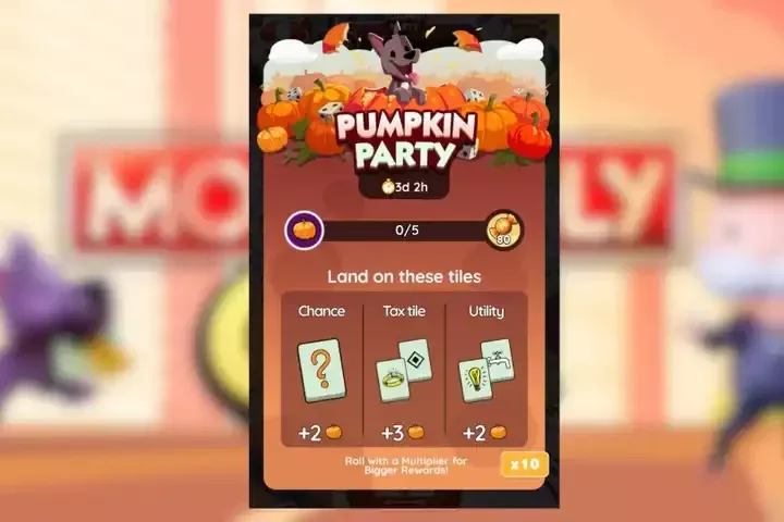Monopoly GO: Recompensas y Hitos de la Fiesta de Calabazas