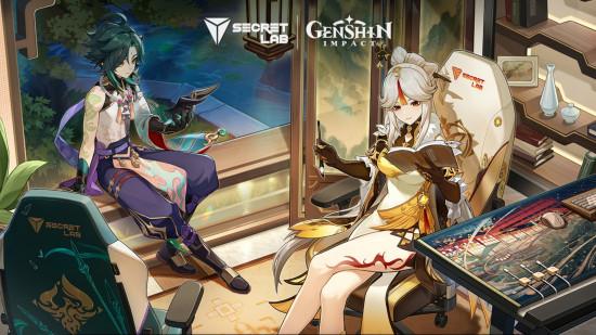 原神ファン必見！Secretlabが理想的なゲーミングチェアとデスクを発表