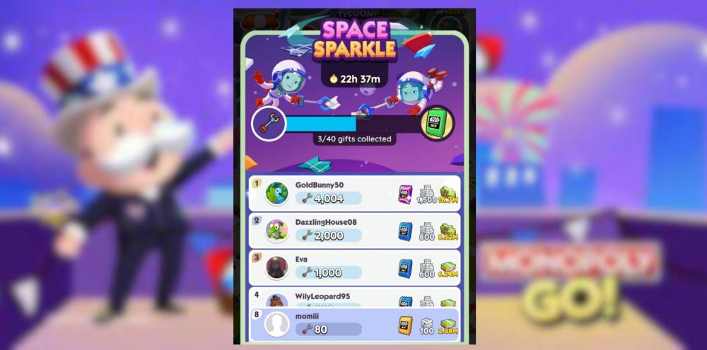 Monopoly GO: Discover Rewards and Milestones in the Space Sparkle Tournament