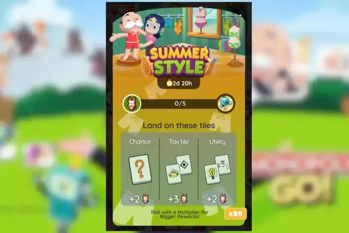 Monopoly GO: Recompensas y Logros del Estilo de Verano