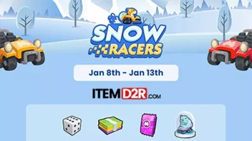 Embracez le frisson des Monopoly GO Snow Racers du 8 au 13 janvier 2025