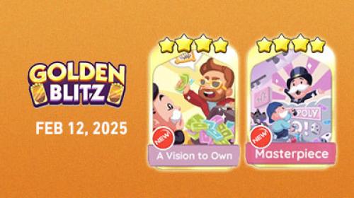 Monopoly Go Golden Blitz Event: Masterpiece and A Vision to Own