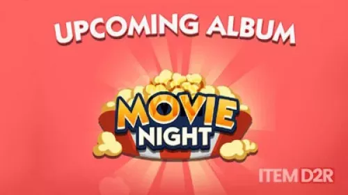 Preparati per l’album Movie Night di Monopoly GO!