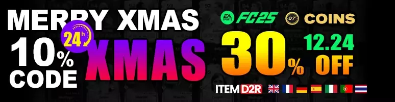 30% de desconto em moedas FC 25 na ItemD2R