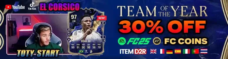 30% OFF fc 25 coins at itemd2r