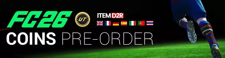 30% OFF FC 26 coins at itemd2r
