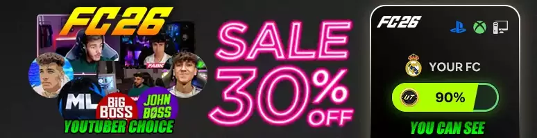 30% de réduction sur les Crédits FC 26 chez ItemD2R