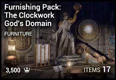 Furnishing Pack: The Clockwork God's Domain