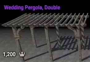 Wedding Pergola, Double