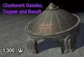 Clockwork Gazebo, Copper and Basalt