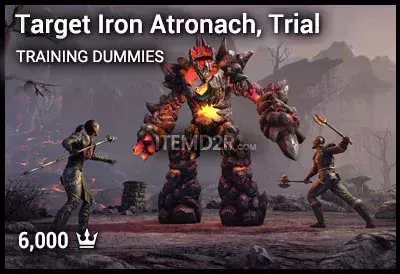 Target Iron Atronach, Trial