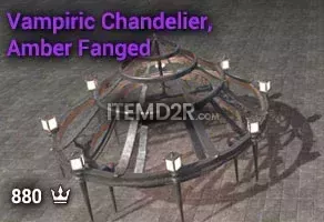 Vampiric Chandelier, Amber Fanged