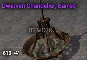 Dwarven Chandelier, Barred