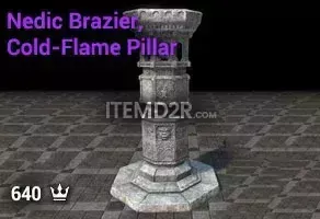 Nedic Brazier, Cold-Flame Pillar