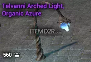 Telvanni Arched Light, Organic Azure