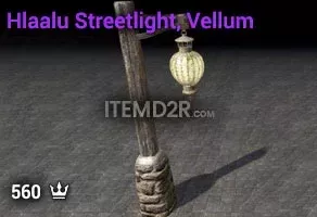 Hlaalu Streetlight, Vellum