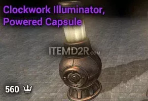 Clockwork Illuminator, Powered Capsule