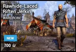 Rawhide-Laced Riften Jerkin