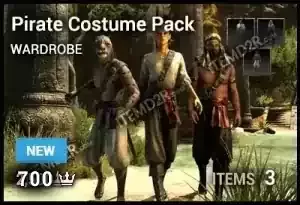 Pirate Costume Pack