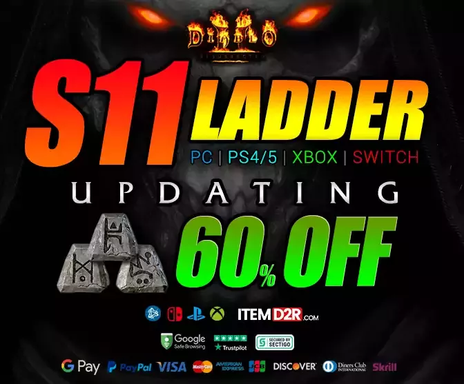 Buy Diablo 2 Resurrected Ladder and Non-Ladder Items | D2R Runes for Sale - Itemd2r
