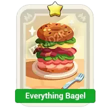 Frühstücks- bagel